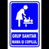 Semn de toaleta mama si copil